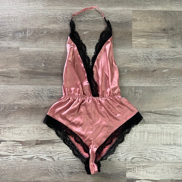 LaSenza Lace Trim Halter Bodysuit 💕 - Picture 2 of 6